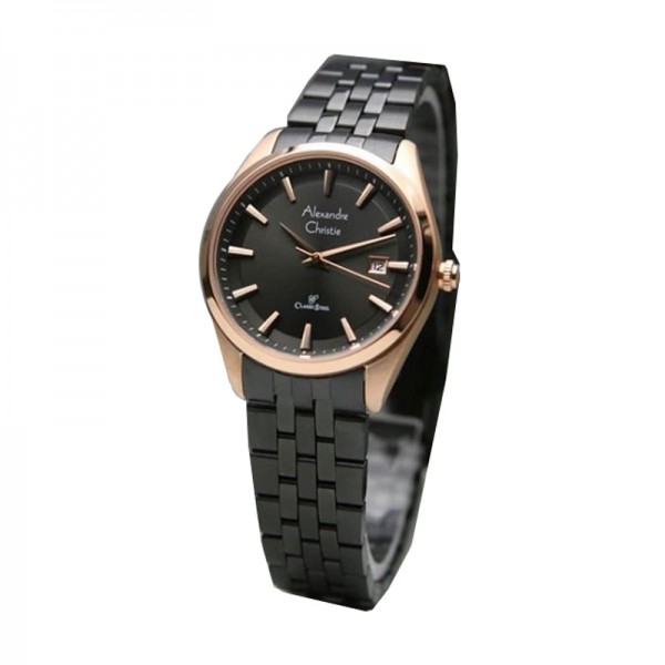 Alexandre Christie AC 8635 Rosegold Black LDBBRBA